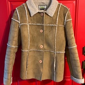 LEI Tan and Cream Women's Jacket